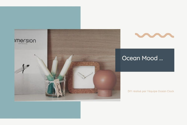 DIY : fondez pour des bougies fait main aux couleurs de l’océan