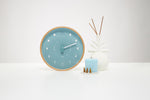 Moon Phase Clock Arctic Blue