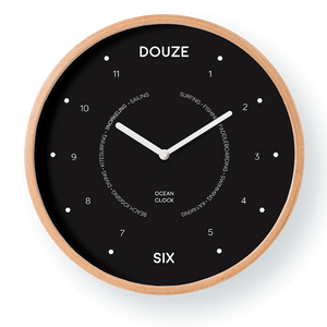 Clock Black time