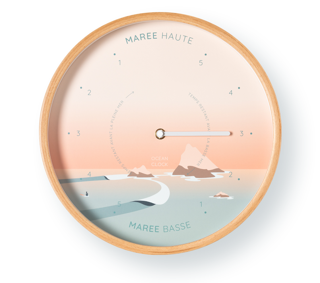 Horloge des marées Sunrise