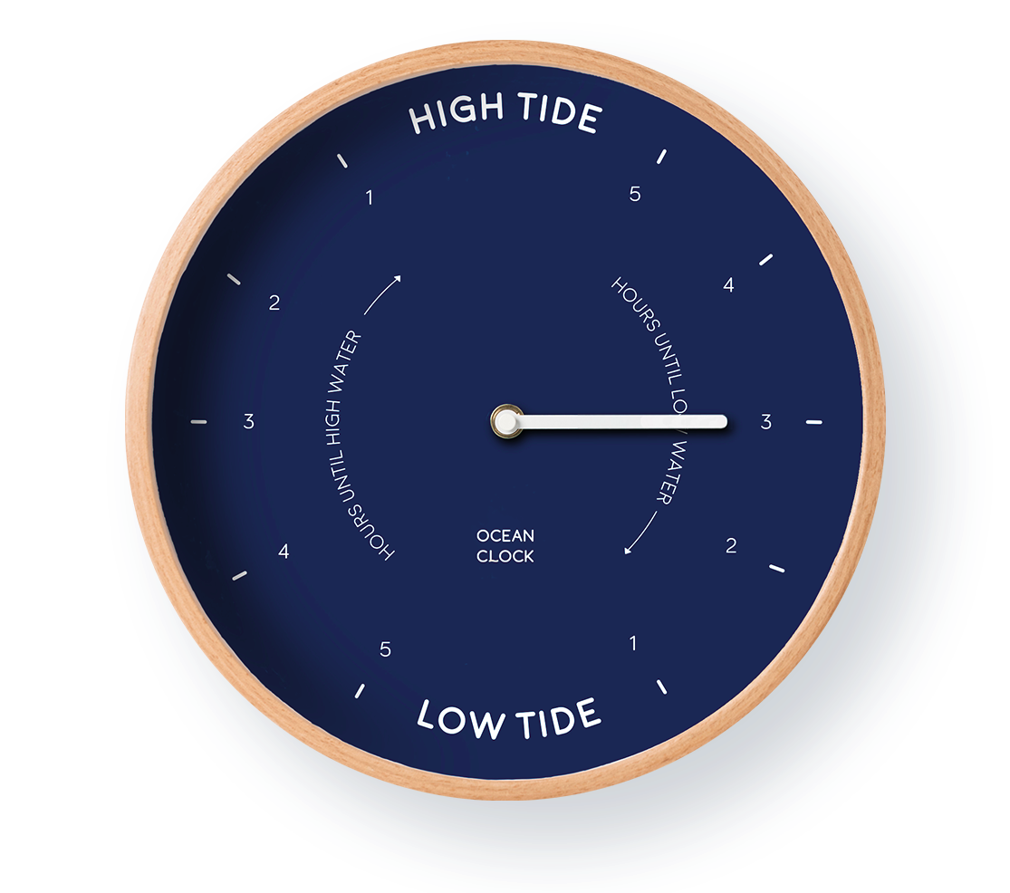Horloge des marées Marine
