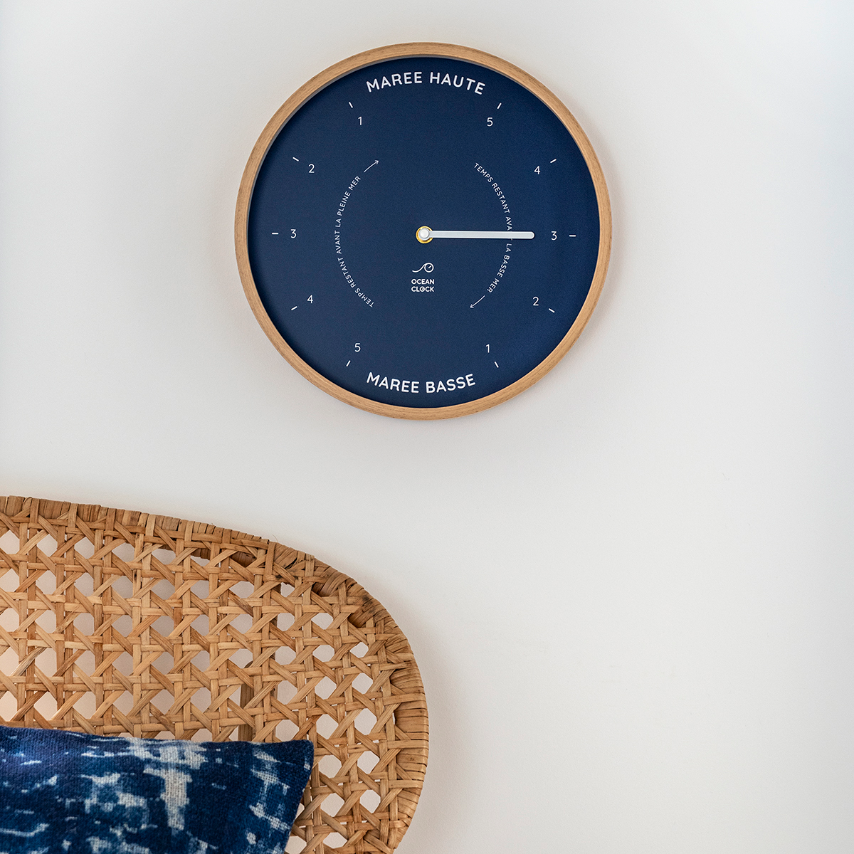 Horloge des marées Marine