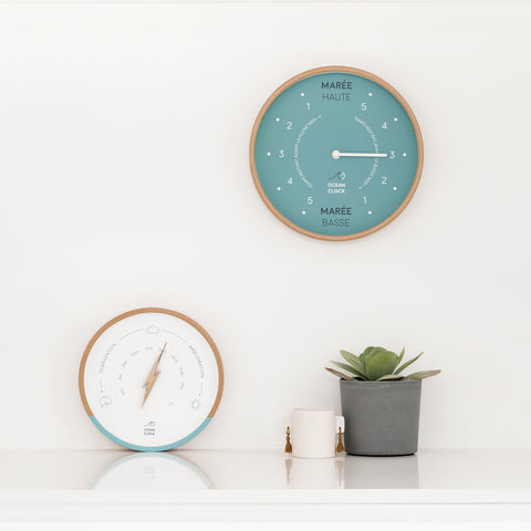 Horloge des marées Arctic Blue