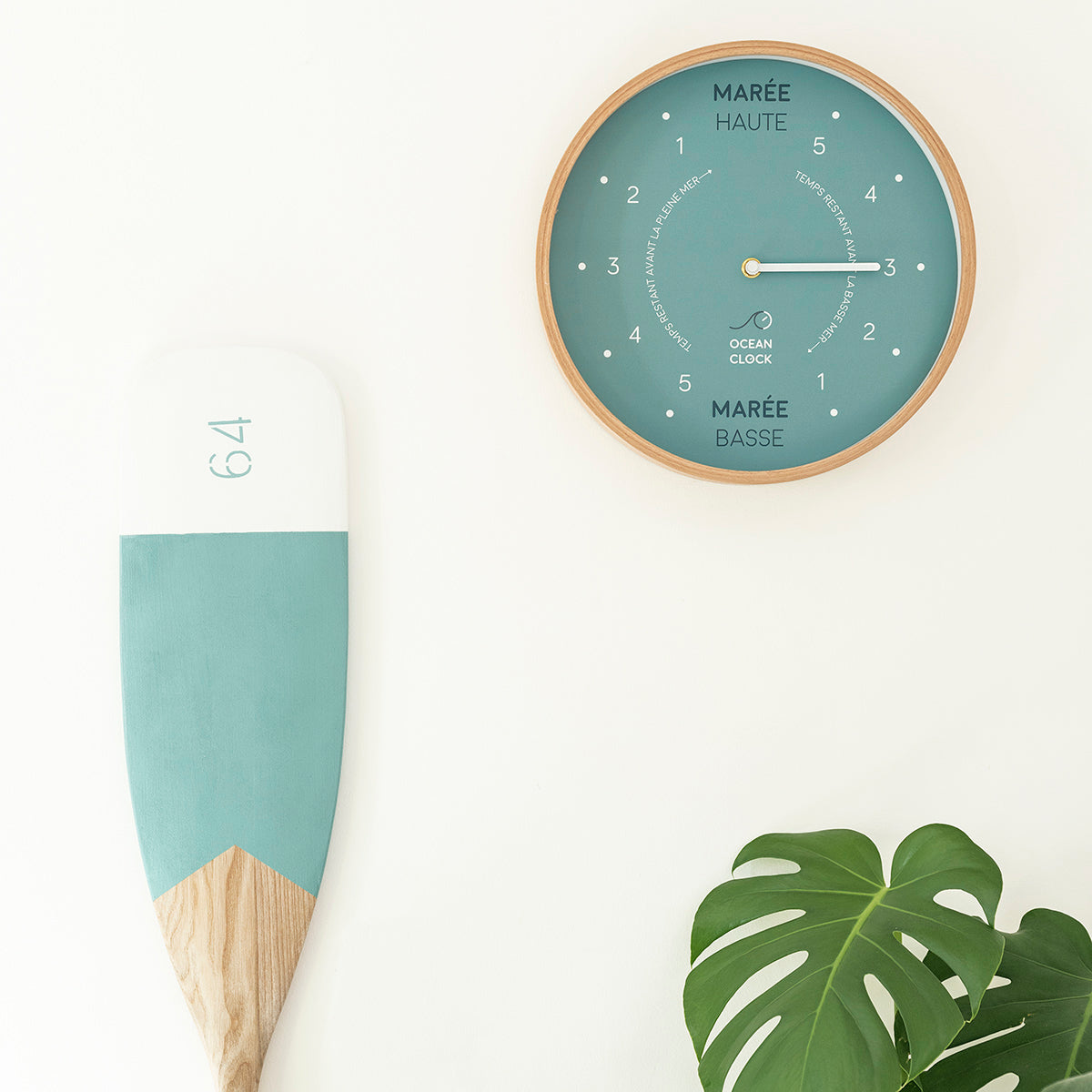 Horloge des marées Arctic Blue