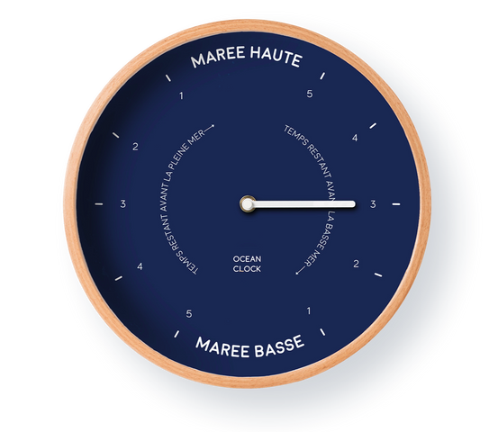 Horloge des marées Marine