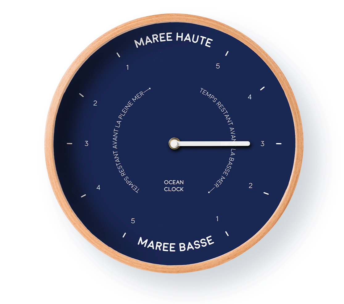 Horloge des marées Marine
