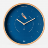 Horloge classique originale bleu foncé inspirée du surf