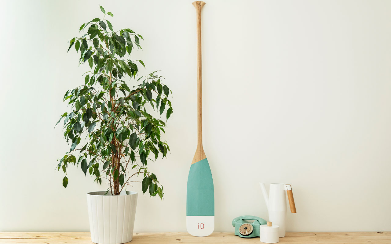 Wooden Paddle : Decorative & design painted oar for wall