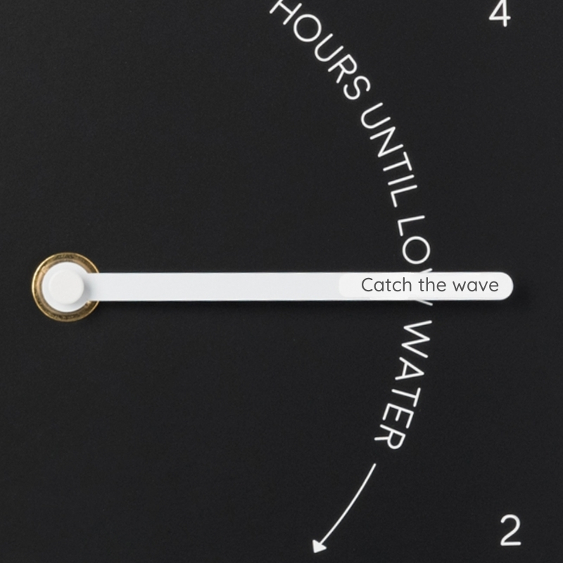 Tide clocks Black