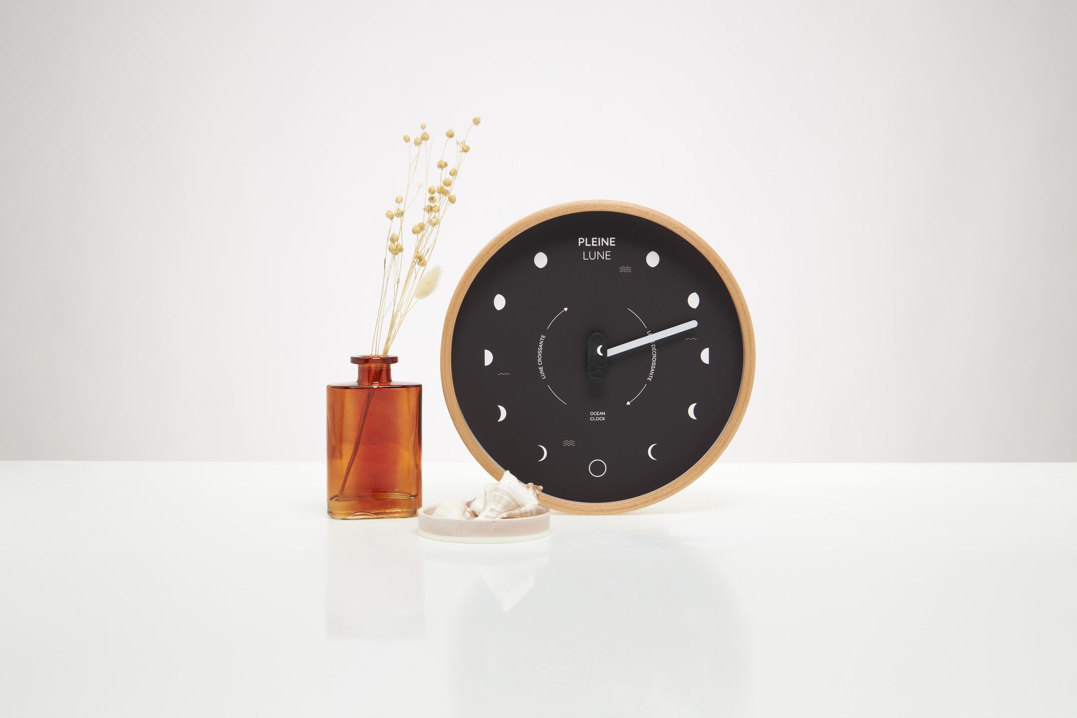 Horloge lunaire Black
