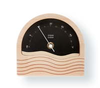 Weather thermometer Black