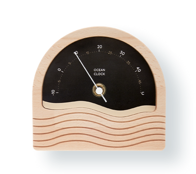 Weather thermometer Black