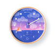 Moon Phase Clock Cosmic Girl