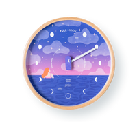 Moon Phase Clock Cosmic Girl