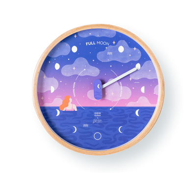 Moon Phase Clock Cosmic Girl