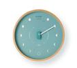 Moon Phase Clock Arctic Blue
