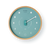 Moon Phase Clock Arctic Blue