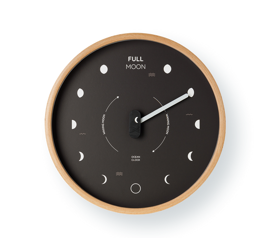 Horloge lunaire Black