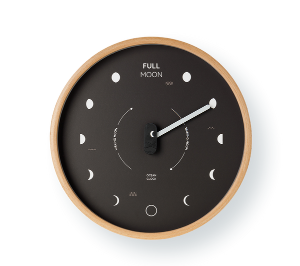 Horloge lunaire Black