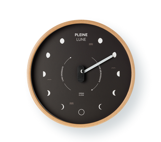 Horloge lunaire Black