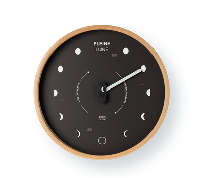 Horloge lunaire Black