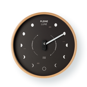 Horloge lunaire Black