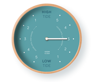 Tide clocks Arctic Blue
