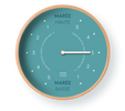 Tide clocks Arctic Blue