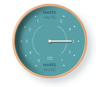 Horloge des marées Arctic Blue