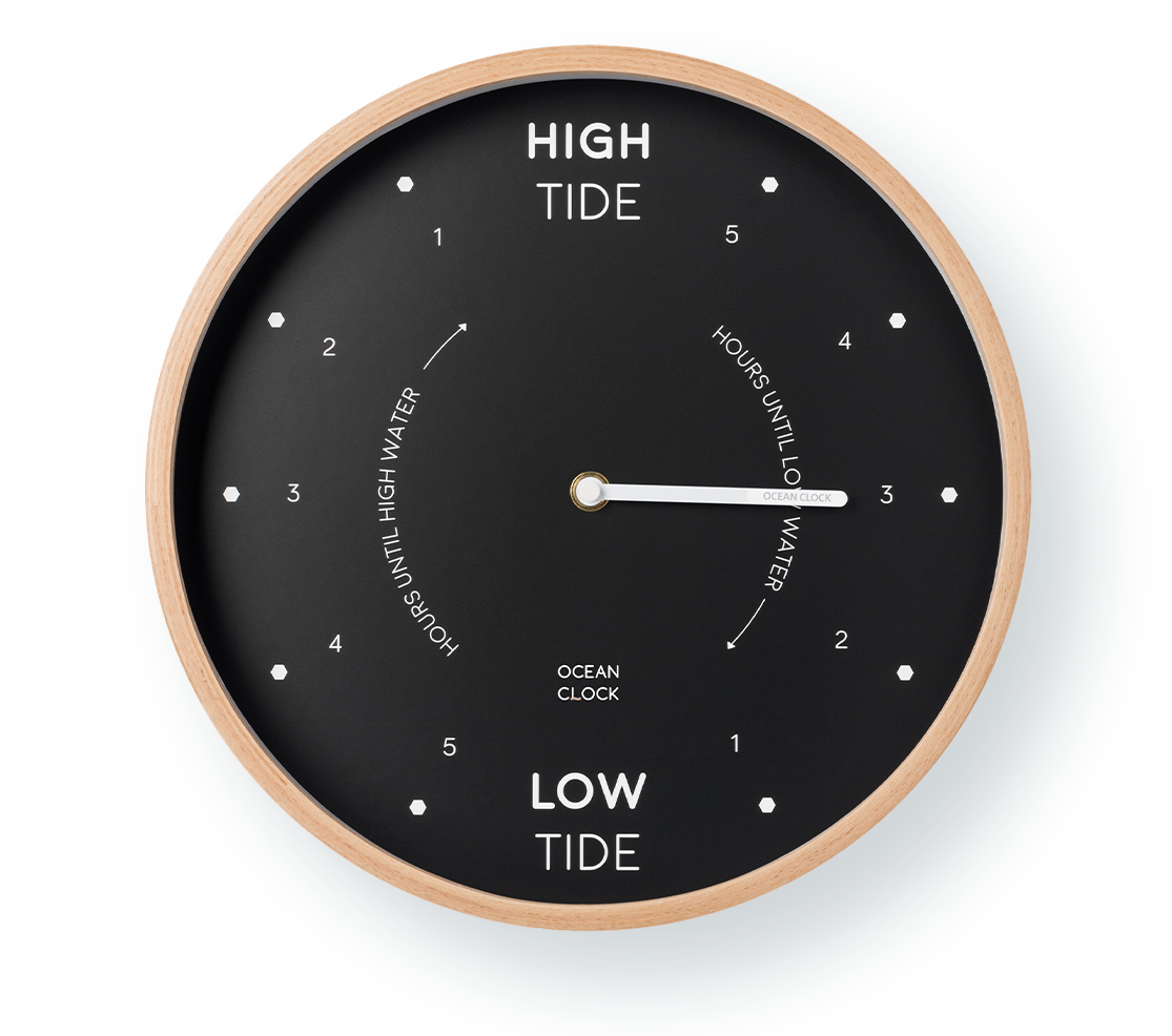 Tide clocks Black