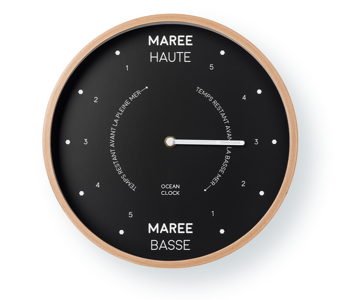 Tide clocks Black