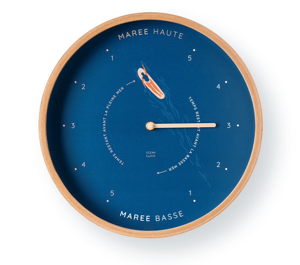 Horloge De Marée En Cuivre - Décoration Marine, Baromètre Style Vintage, Diamètre 115 Mm