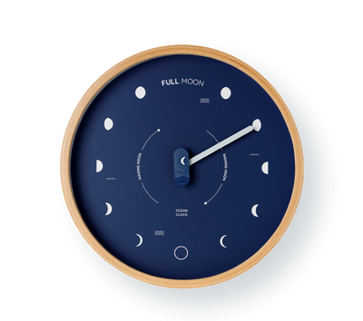 Moon Phase Clock Marine