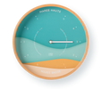 Horloge des marées Seaside