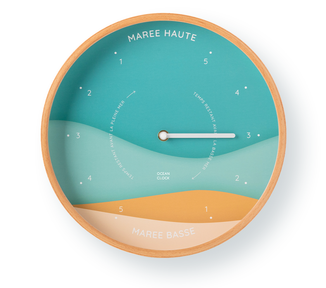 Horloge des marées Seaside