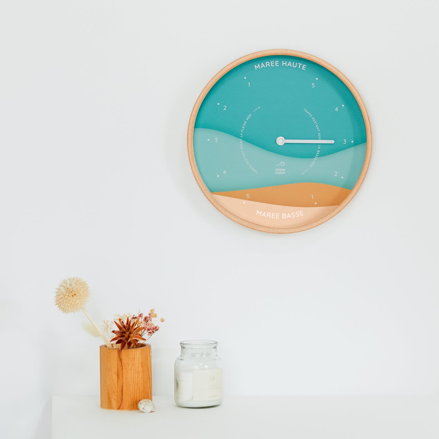 Horloge des marées Seaside