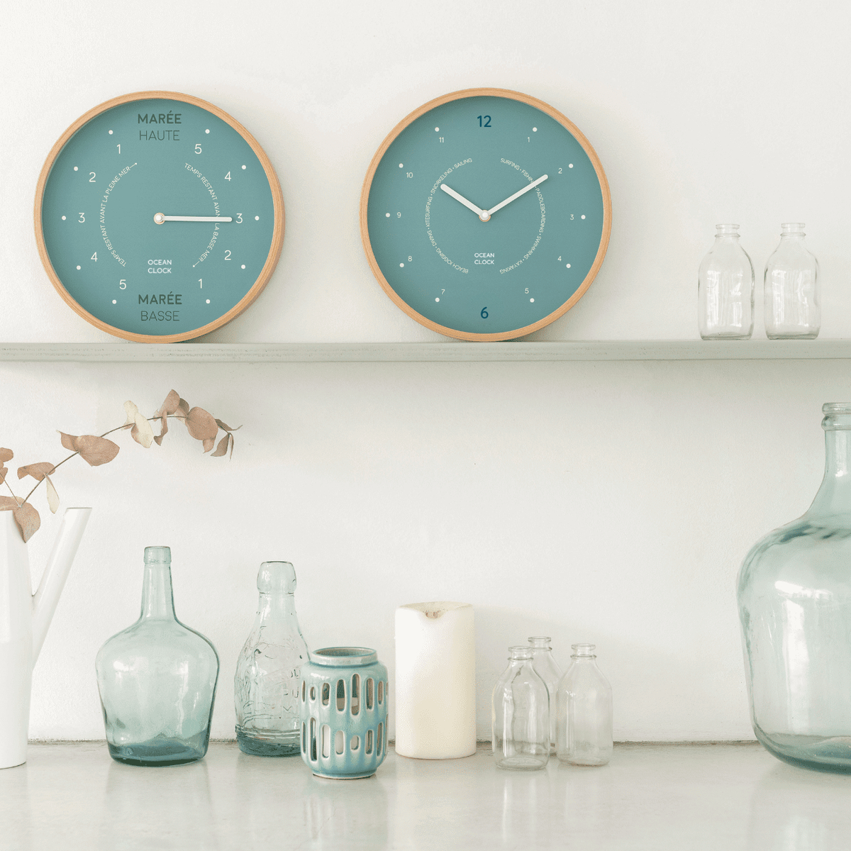 Horloge Arctic Blue heures
