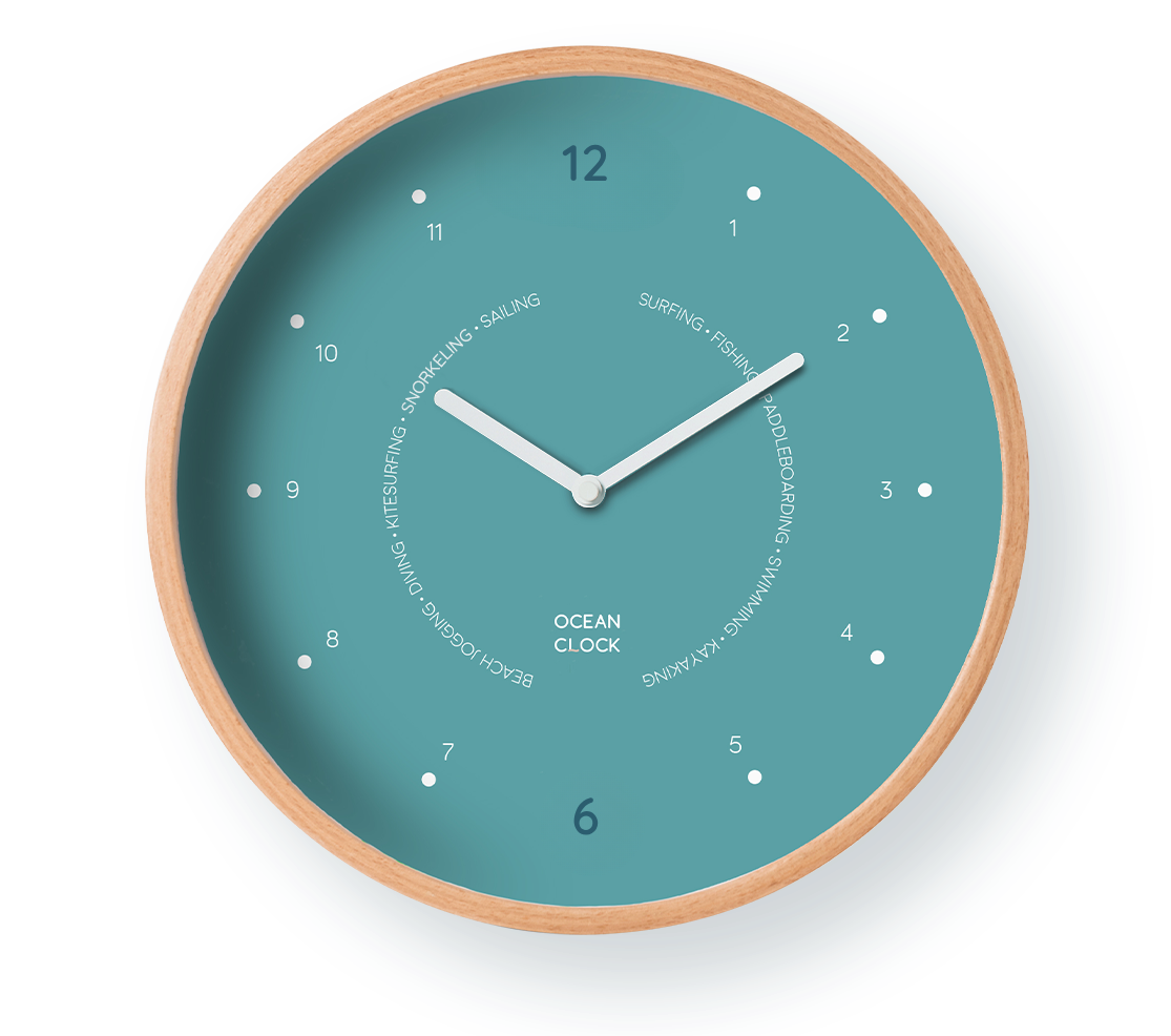 Horloge Arctic Blue heures