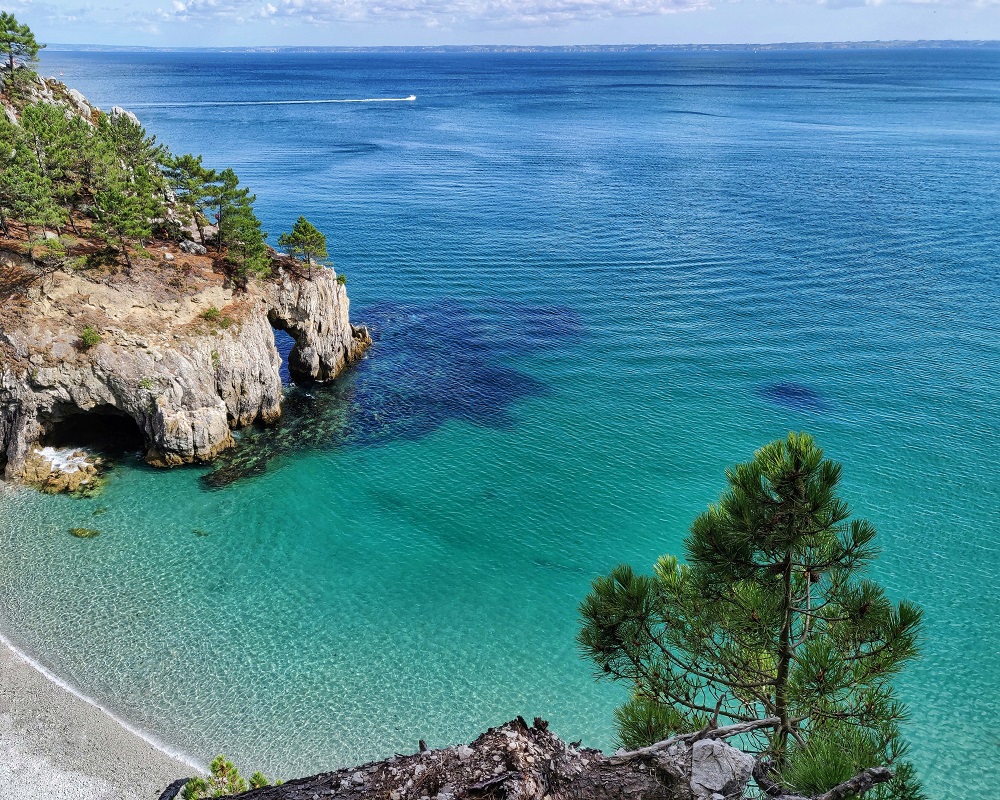 plage crozon ile vierge