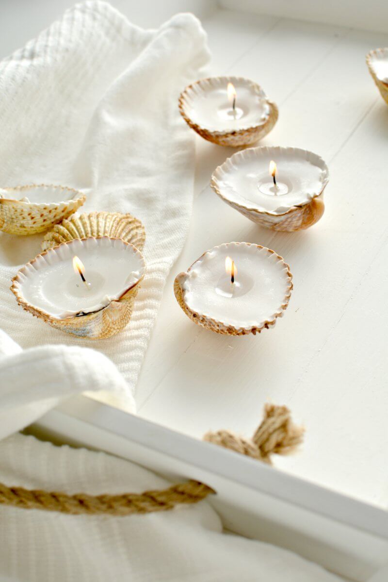 DIY : how to craft beautiful sea-style ornaments with seashells