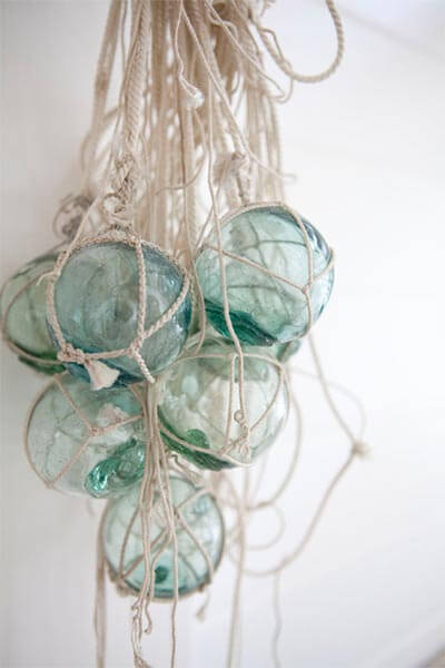 glass floats decor