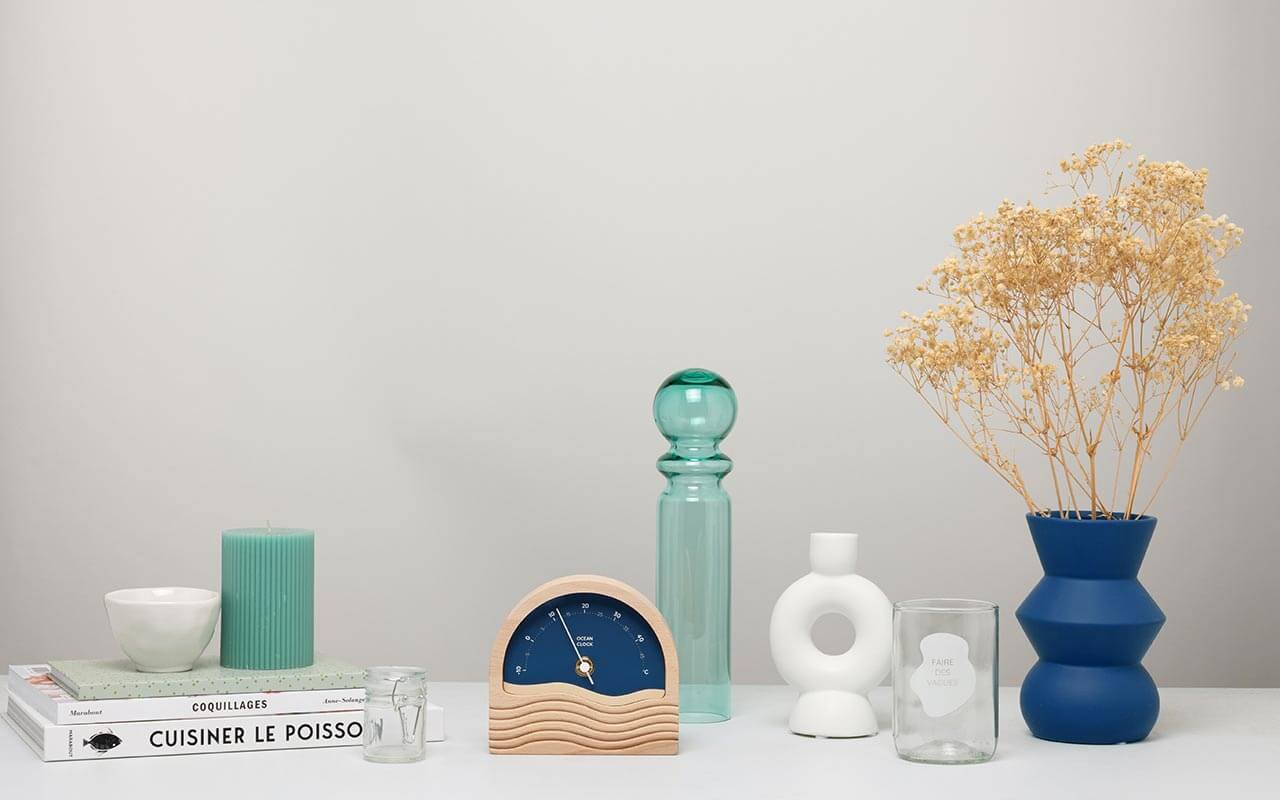 Weather thermometer : deco & design wood thermometer | Ocean Clock