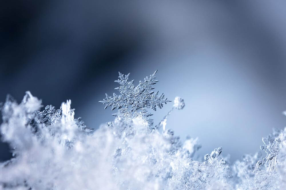 Neige: comment les flocons se forment-ils?